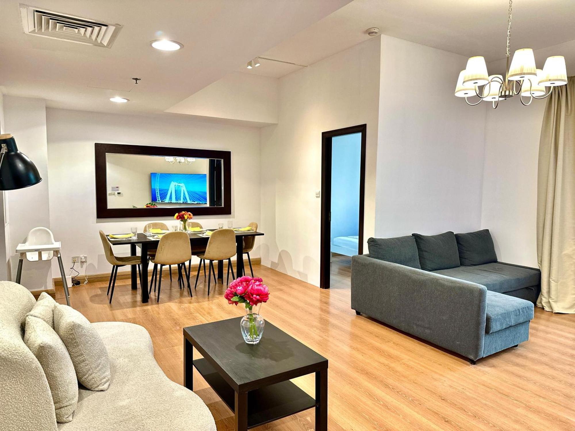 Beautiful 2Br & 4Br Apartments On Jbr Beach, Walking Distance To Bluewaters Island - By Sunkissed Holiday Homes Dubai Esterno foto