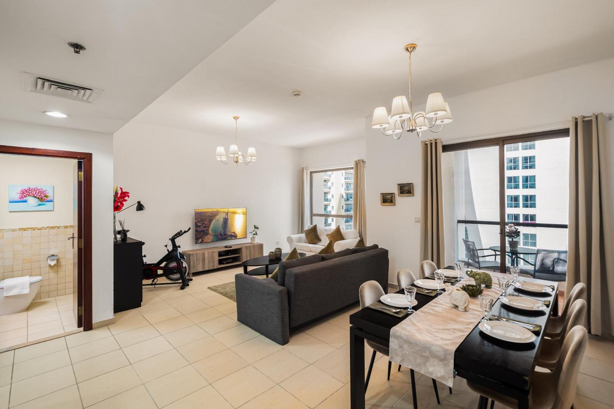Beautiful 2Br & 4Br Apartments On Jbr Beach, Walking Distance To Bluewaters Island - By Sunkissed Holiday Homes Dubai Esterno foto